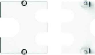Kapak kabllosh BACHMANN Custom Module Cable Grommet, për tavolinë, i bardhë
