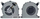 Ventilator ftohës CoreParts Cooling Fan Intel NUC 8 Core, për Intel NUC 8 Core i7, argjendtë
