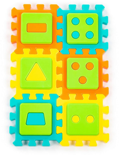 Puzzle edukative Trefl ZAB EDUK 12EL PUD18, 12 pjesë, 1+, shumëngjyrëshe