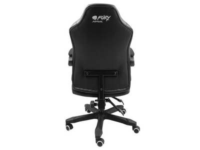 Karrige lojërash Fury Avenger M+, 150kg, e zezë/e bardhë