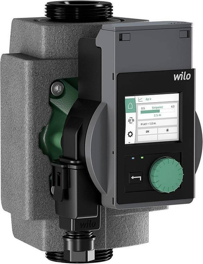 Pompe qarkulluese Wilo Stratos PICO 25/0.5‑4, motor ECM, për ngrohje dhe klimatizim