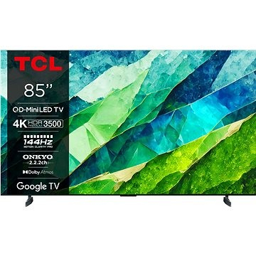 Televizor TCL 85C855, 85", QLED 4K, 120Hz, i zi