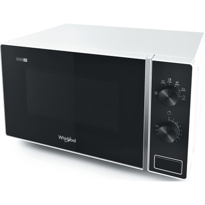 Furrë me mikrovalë Whirlpool MWP 101 W, 20L, mekanike, e bardhë