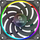 Ventilator kasë Akasa SOHO AR12, 120mm, RGB, i zi