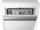 Enëlarëse Samsung DW60R7050SS, 14 sete, e bardhë