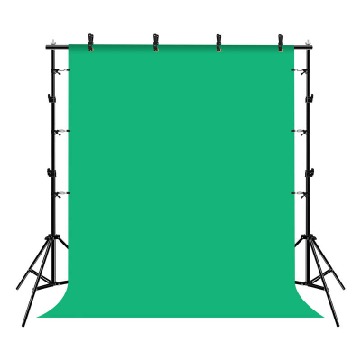Set sfondi fotografik Puluz PKT5204, stativ 2x2m, 3 sfonda tekstili 1.6x2m, shumëngjyrësh