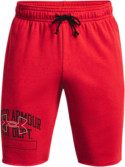 Shorce sportiv Under Armour Rival Try Athlc SN99, pambuk, për meshkuj, i kuq