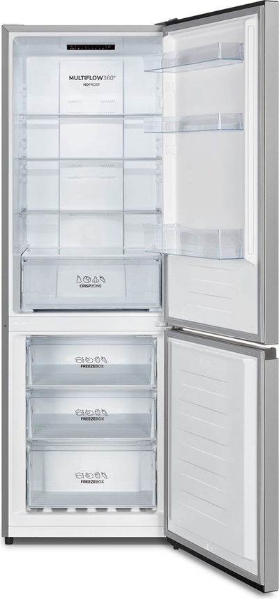 Frigorifer kombinë Gorenje NRK6182PS4, rreth 300L, No Frost, inox