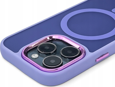 Футрола MagSafe Fashion Case за Apple iPhone 16 Pro, TPU, мат виолетова
