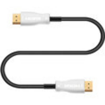 Kabllo optike PremiumCord High Speed ​​me Ether. 4K@60Hz, 15m, M/M, e zezë