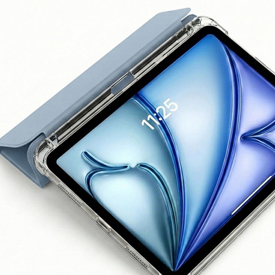 Mbulesë tablet 3mk Hardy TabCase, për iPad Air 11" M2 M3 M4, me mbajtëse stylus, blu