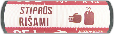 Qese plehrash Skubis Extra 104311, 35 L, me lidhëse, 15 copë