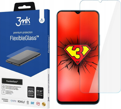 Mbrojtëse ekrani 3MK Hybrid Glass për Honor X8 5G, xham hibrid, transparence e lartë
