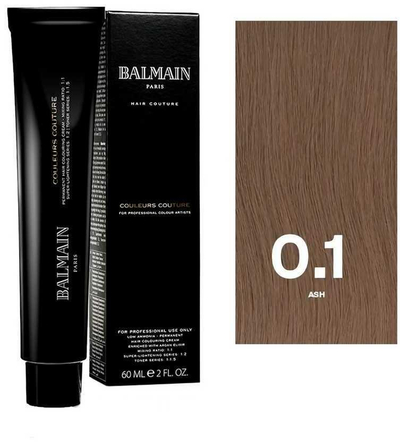 Toner flokësh Balmain Professionnel 01 Ash, krem, 60ml, hiri