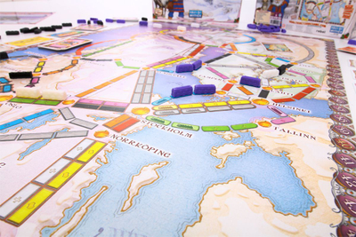 Lojë tavoline Days of Wonder Ticket to Ride Nordic Countries, strategjike, për familje