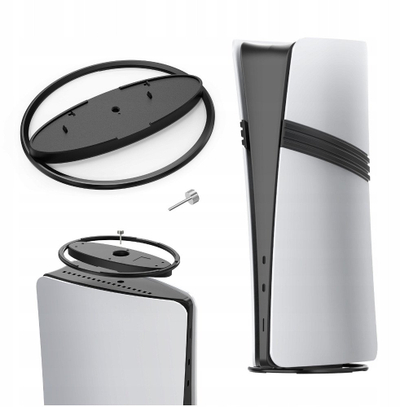 Mbajtëse konsolë Yaxo Coaster Thunder Impact, për PS5 PS5 Slim PS5 Pro, e zezë