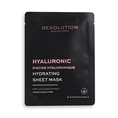Maska për fytyrë Revolution Skincare Hydrating Hyaluronic Acid, 5 copë