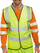 Jelek pune Beeswift Hi Vis Full App G, EN ISO 20471 Class 2, madhësia 3XL, i verdhë neoni