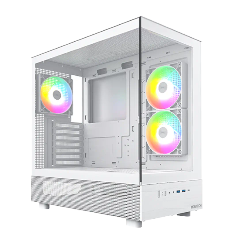 BetaTech Series B6 Aero– Ryzen 7 5700X | RTX 5050 8GB | 32GB DDR4 3200MHz | 1TB NVMe SSD | 720W PSU