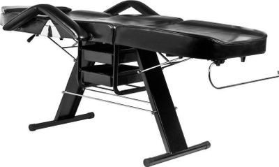 Karrige kozmetike Activeshop 202, që rregullohet, me sirtarë, e zezë