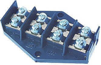 Platinë degëzuese Zamel ZO-4/16, 4-dalëshe, 16mm², e zezë