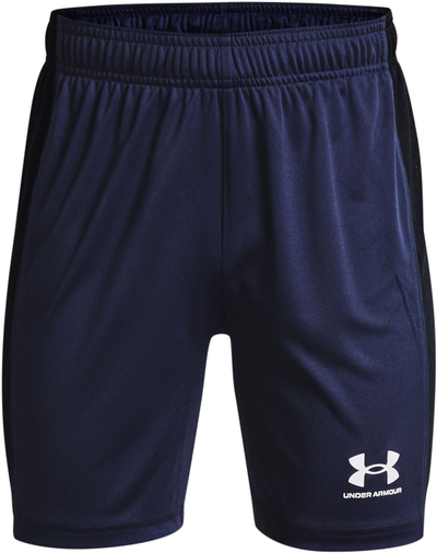 Pantallona të shkurtra Under Armour Challenge Knit për djem, sportive, blu e errët