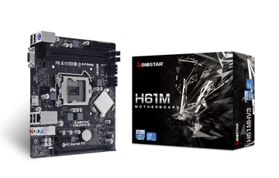 Матична плоча Biostar H61MHV3 Intel H61 LGA 1155 (Socket H2) micro ATX