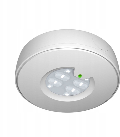 Llambë emergjente LED Eaton Roundtech RT2SSEO200ATF1H, IP44, 1 orë, e bardhë