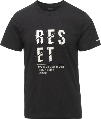 Bluza me mëngë të shkurtra RESET, pambuk 100%, për meshkuj, e bardhë