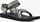 Sandale Teva Original Universal Slingback për goca, EVA, Bandana bardhë e zezë