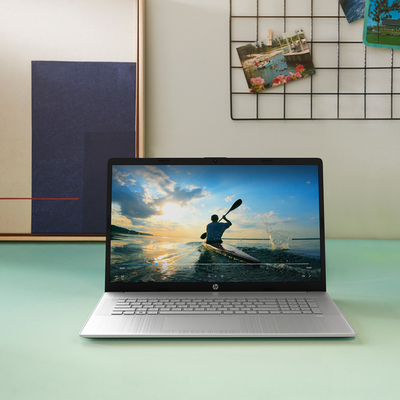 Laptop HP 17-cp0039nw, 17.3", AMD Ryzen 5, 8GB RAM, 512GB SSD, AMD Radeon Graphics, i argjendtë