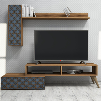 Set TV Hommy Craft Planet, chipboard 18mm, dekor Nuc Chalcedony
