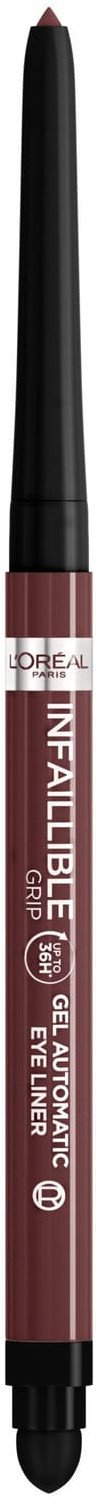 Laps sysh L'Oréal Paris Infallible Grip 36H Gel Automatic Bronze Blaze, rezistent ndaj ujit, Velvet Bordeaux