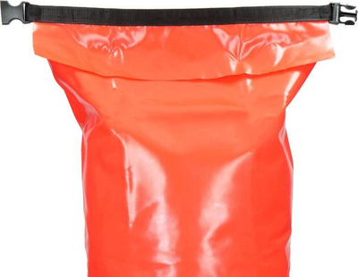 Qese uji Highlander Medium, PVC i papërshkueshëm, mbyllje me palosje, portokalli