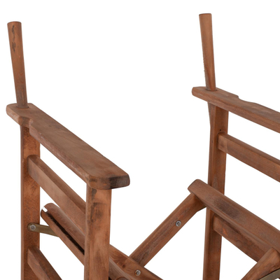 Stol bari Drejtor Palmer Me Kornizë Impregnuar 57x57x117cm (HM5578.01)