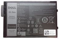Bateri laptopi Dell 451-BCWQ, 3 qeliza, 53.5Wh, e zezë