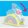 Set lojrash Peppa Pig Evie’s Nursery, 8 pjesë, kukull 7.5 cm, shumëngjyrësh