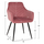 Kolltuk Latrell 55x57x84Hcm (HM8582.02), rozë/ zezë
