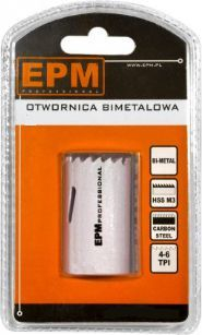 Kokë për sharrë vrimash bimetale EPM, 19 mm