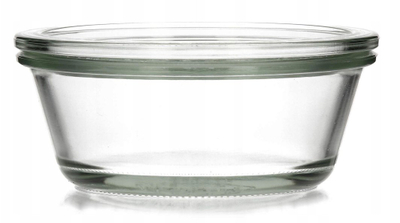 Kavanoz qelqi Deli WECK 100 ml, pa kapak, set 6 copë, transparent