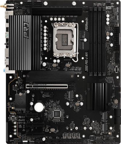 Pлоча ASRock Z890 Pro-a WiFi, DDR5, PCIe 5.0, ATX