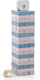 Lojë kulla druri Viga Tower Puzzle Polar Bear, druri ahu, shumëngjyrëshe
