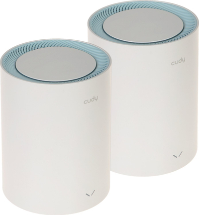 Sistem Mesh Wi-Fi Cudy M1200, Wi-Fi 5, Dual-band, 2-pack, i bardhë