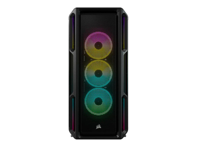 Kabinet kompjuteri Corsair CC-9011230-WW, MIDI Tower, xham i temperuar, i zi