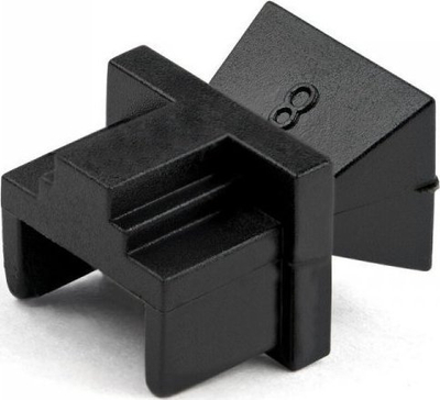 Kapak mbrojtës RJ45 StarTech.com, set 100 copë, mbrojtje nga pluhuri, i zi