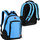 Shpinore turistike Swissbrand NorthFinder 25L, xhep laptopi 16", blu e zezë
