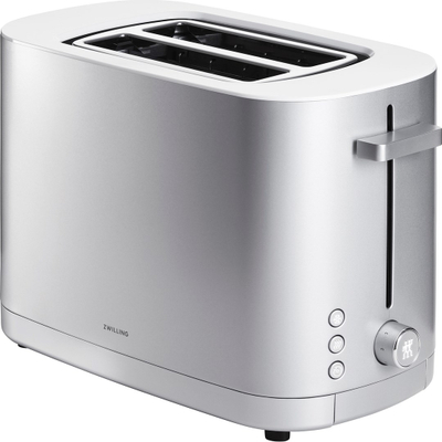 Toaster Zwilling Enfinigy, 2 vende, 1000W, argjendtë