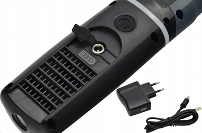 Dritë pune Lena Lighting Pelican Evo LED, 3.7V 4400mAh, 5W, gri me të zezë