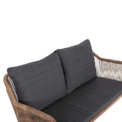 Sofa e jashtme 2-ulëse Baffin (HM6054.03), bezhë