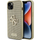 Futrollë Guess GUHCP15SPSP4LGD për iPhone 15 6.1", Perforated 4G Glitter, ngjyrë gold
